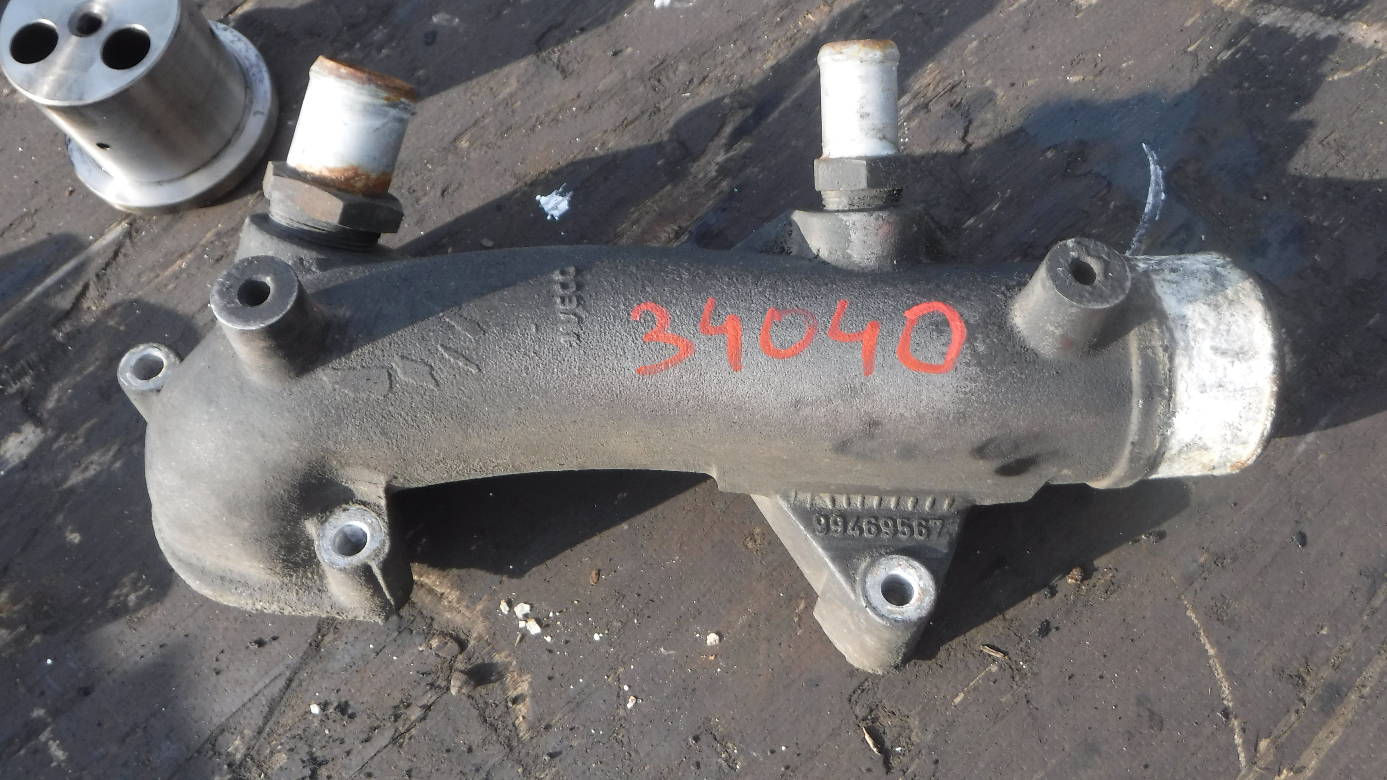 Патрубок водяной силуминовый 99469567 курсор 8 IVECO